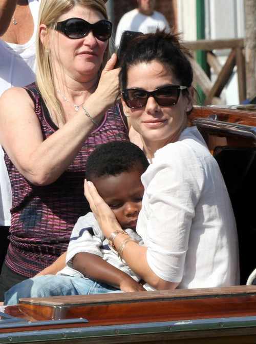 Sandra Bullock’s Son, Louis Bardo, Growing Closer To George Clooney, Relationship In The Works? (Photos)