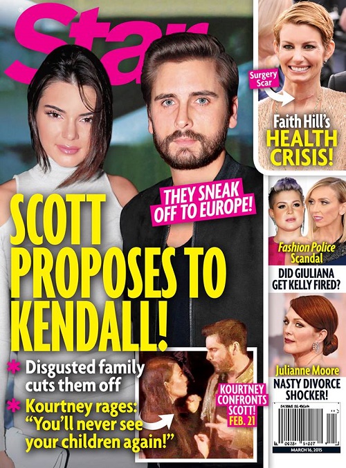 Scott Disick Proposed to Kendall Jenner: Engaged and Getting Married – Kourtney Kardashian’s Little Sister Stole Baby-Daddy? (PHOTO)