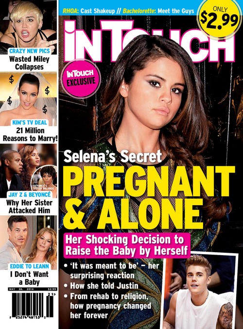 Selena Gomez Pregnant and Alone: Justin Bieber Revealed as Baby’s Father (PHOTO)