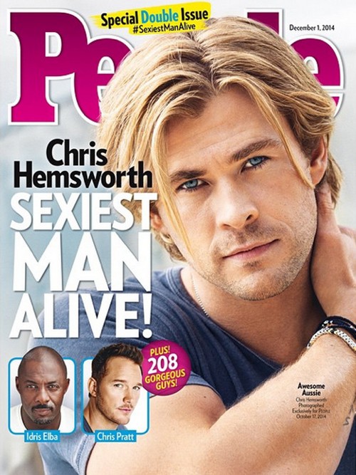 Chris Hemsworth People’s Sexiest Man Alive 2014 (PHOTO)