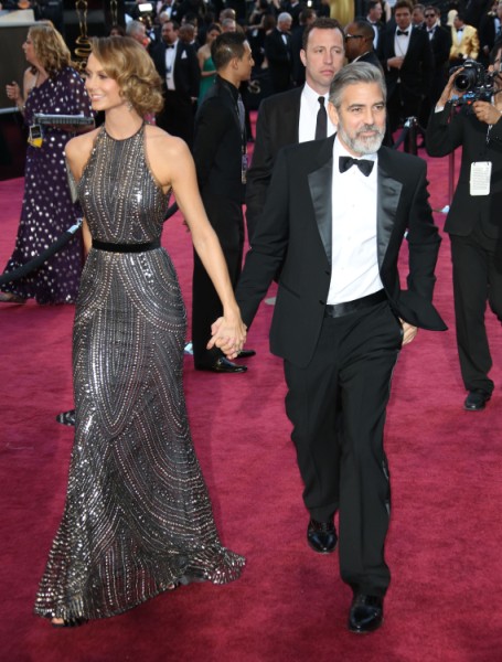 George Clooney And Stacy Keibler Over? Couple Spend Fourth Of July Miles Apart