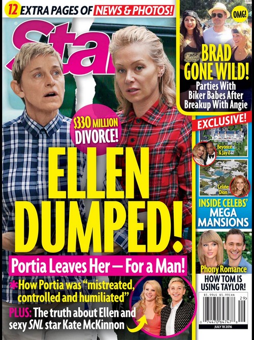 Ellen DeGeneres Divorce: Portia de Rossi Sick of Wife Flirting With Kate McKinnon, Runs Off With A Man?