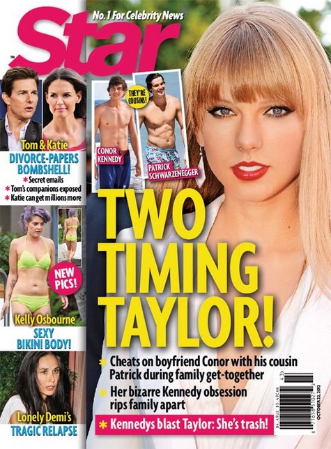 Taylor Swift Cheats On Conor Kennedy With Patrick Schwarzenegger!