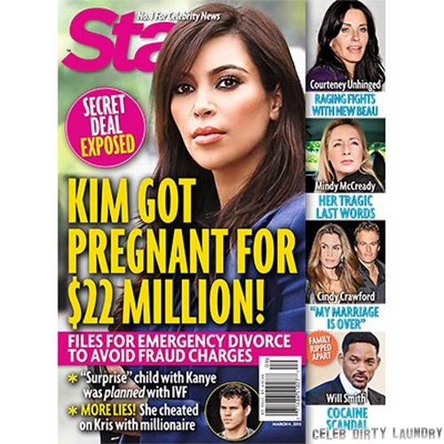 Kim Kardashian Got Pregnant For $22 Million! (Photo)