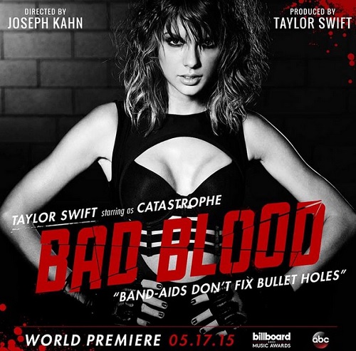 Taylor Swift’s “Bad Blood” Music Video Booms With Epic Cast: Ellen Pompeo Joins Lena Dunham, Karlie Kloss, Zendaya, And More!