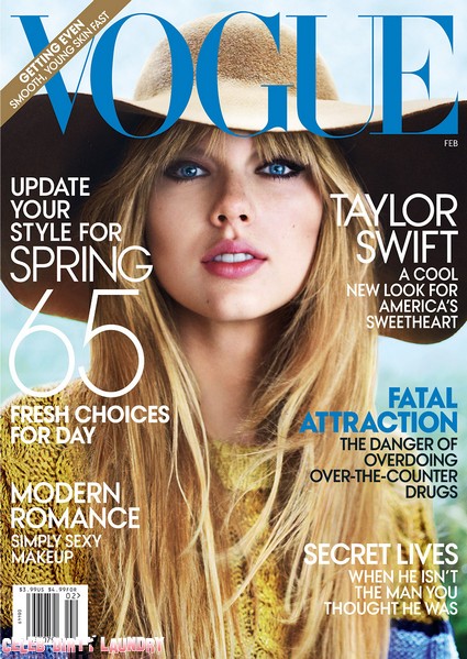 Taylor Swift Covers Vogue! (Photo)