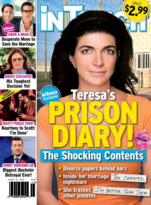 Teresa Giudice Prison Diary – Divorce From Cheating Joe Giudice and Marriage Nightmare