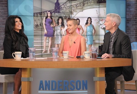 Real Housewives of New Jersey Teresa Giudice On Anderson Cooper Shows She’s A Bitch