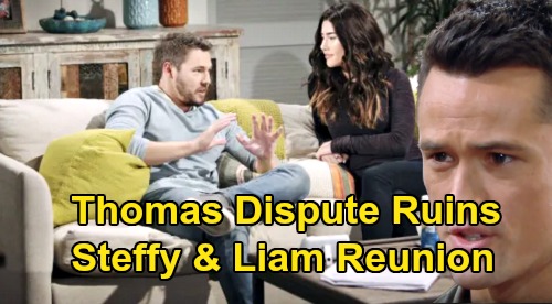 The Bold and the Beautiful Spoilers: Scott Clifton Says ‘Steffy’s Not Going to Cheerlead for Liam’ – Thomas Issues Ruin ‘Steam’ Reunion