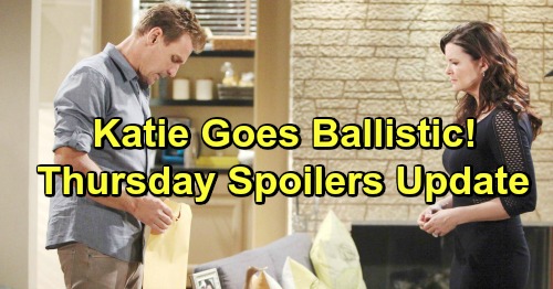 The Bold and the Beautiful Spoilers: Thursday, February 14 Update – Baby-Swapping Reese Faces Zoe’s Fury – Hope’s Catalina Memories