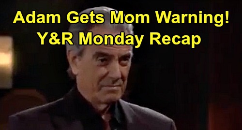 The Young and the Restless Spoilers: Monday, April 13 Recap – Victor Warns Adam About His Mom – Lily Bosses Billy Around