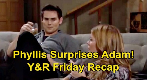 The Young and the Restless Spoilers: Friday, November 29 Recap – Phyllis’ Thanksgiving Surprise for Adam – Nick and Chelsea Struggle