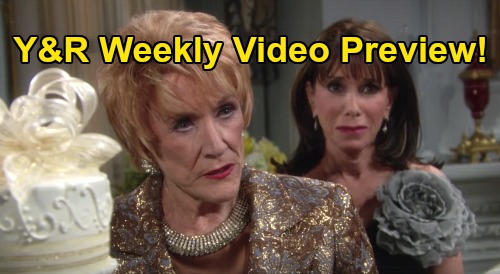 The Young and the Restless Spoilers: Week of April 27 Preview Update – Katherine & Jill Fierce Cake War – Jeanne Cooper Memories