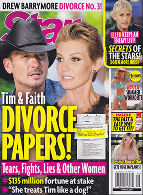 Faith Hill And Tim McGraw Divorce: Country Music Stars’ Marriage Over After 20 Years – $135 Million Split! (PHOTO)