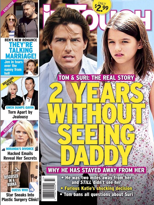 Tom Cruise Snubs Daughter Suri on NYC Visit Following Two-Year Abandonment: Scientology Demands Absent Dad Role?