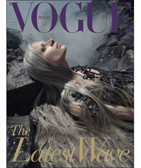 Vogue Italia’s Stunning & Haunting Gulf Oil Cover & Photoshoot [Photos]