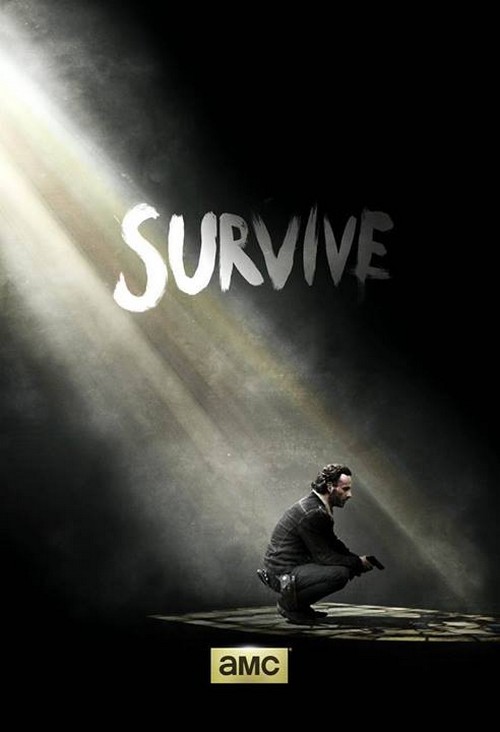 The Walking Dead Season 5 New Promo Poster Released: Need To Survive Lingers Above Rick’s Head More Than Ever (PHOTO)