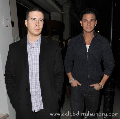 England Swings With Jersey Shore Cast