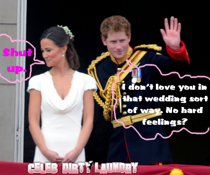 Pippa and Prince Harry ARE NOT Dating