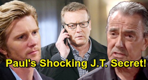 The Young and the Restless Spoilers: Paul Williams Shocking J.T. Secret – Murder Mystery Answers Hiding In Plain Sight