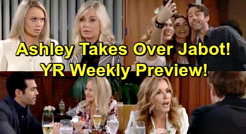 The Young and the Restless Spoilers: Week of April 1 – Ashley Takes Jabot – Victoria Parties with Hot Brandon – Shey First Date