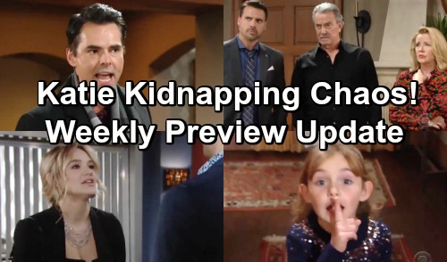 The Young and the Restless Spoilers: Hot Preview Week of January 28 – Katie Kidnapping Chaos – Hurricane Summer Hits GC