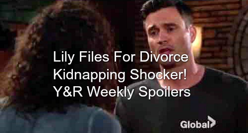 The Young and the Restless Spoilers: Week of September 25 – Lily Files For Divorce – Victor Gets Pics – Shocking Kidnapping