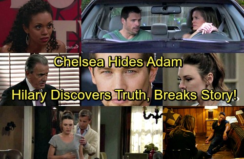 The Young and the Restless Spoilers: Chelsea Keeps Adam’s Return Secret – Hilary Discovers Truth, Exposes Story On GC Buzz?