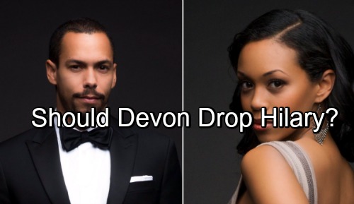 ‘The Young and the Restless’ Spoilers: Devon Needs To Drop Hilary, Wife Can’t Be Reformed – Should He Do It?