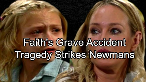 The Young and the Restless Spoilers: Tragedy Strikes The Newman Clan – Faith’s Grave Accident Changes Everything