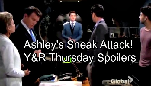The Young and the Restless Spoilers: Thursday, May 24 – Ashley’s Sneak Attack – Nick Asks Phyllis – Kyle’s Crushing Defeat