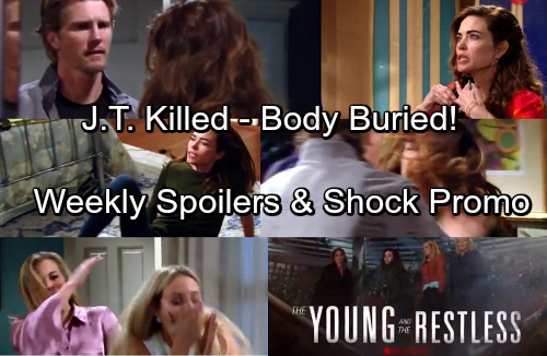 The Young and the Restless Spoilers: Week of April 9 – J.T. Killed in Final Showdown – Victoria Gets Help Disposing of the Body