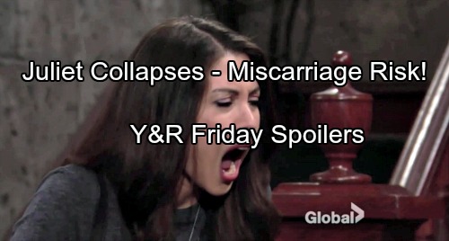The Young and the Restless Spoilers: Friday, September 22 – Juliet Collapses In Intense Pain, Faces Miscarriage Baby Crisis?