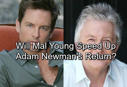 The Young and the Restless Spoilers: Sally Sussman Exit Speeds Up Adam Newman Return – Makes Michael Muhney The Natural Choice