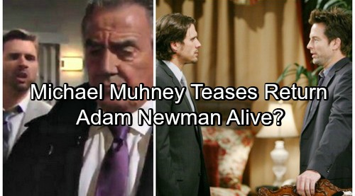 The Young and the Restless Spoilers: Michael Muhney Teases Y&R Return on Twitter – Adam Newman Alive?