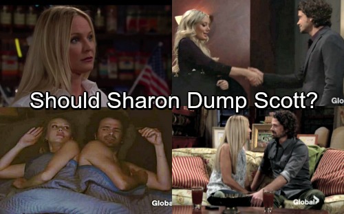 The Young and the Restless Spoilers: Should Sharon Kick Scott To The Curb?
