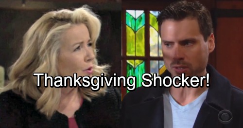 The Young and the Restless Spoilers: Nick and Nikki Team Up for a Thanksgiving Shocker – Victor and Chelsea Get a Big Surprise
