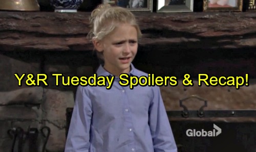 The Young and the Restless Spoilers: Sharon Breaks Faith’s Heart – Kevin Warns Mariah of Legal Trouble – Hilary Wants Baby Scoop