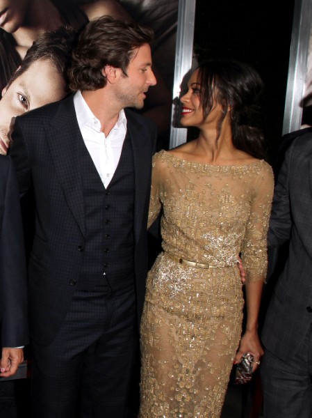 Zoe Saldana Reveals Lesbian Leanings, Was She Bradley Cooper’s Beard?
